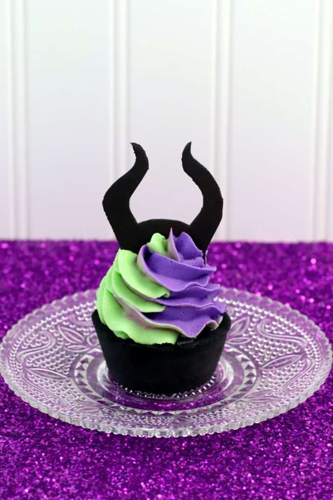 Maleficent Cupcake Bath Bombs