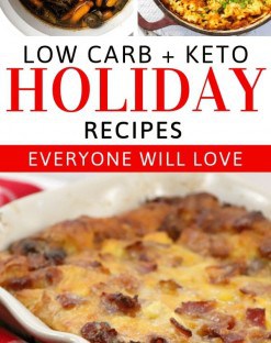 low carb christmas recipes