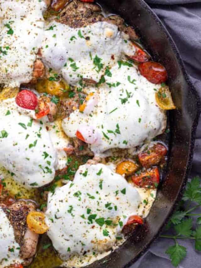 Baked Mozzarella Chicken