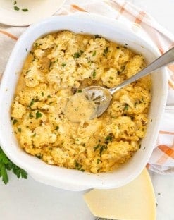 Cauliflower Mac and cheese