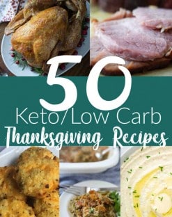 Keto & Low Carb Recipes for Thanksgiving