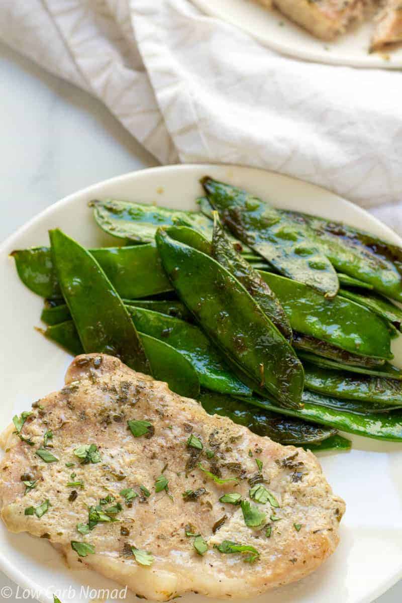 Slow Cooker Butter Ranch Pork Chops • Low Carb Nomad