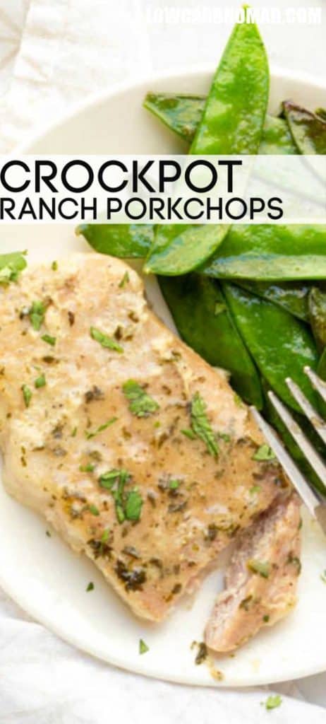 Slow Cooker Butter Ranch Pork Chops • Low Carb Nomad