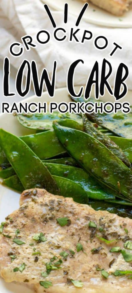 Slow Cooker Butter Ranch Pork Chops • Low Carb Nomad