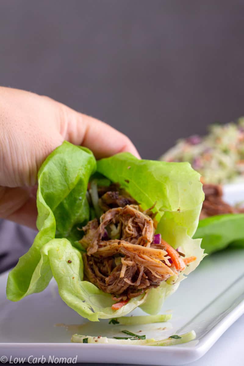 Keto Slow Cooker Pulled Pork Recipe • Low Carb Nomad