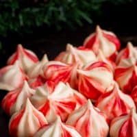 Sugar-Free-Peppermint-Meringue-Cookies