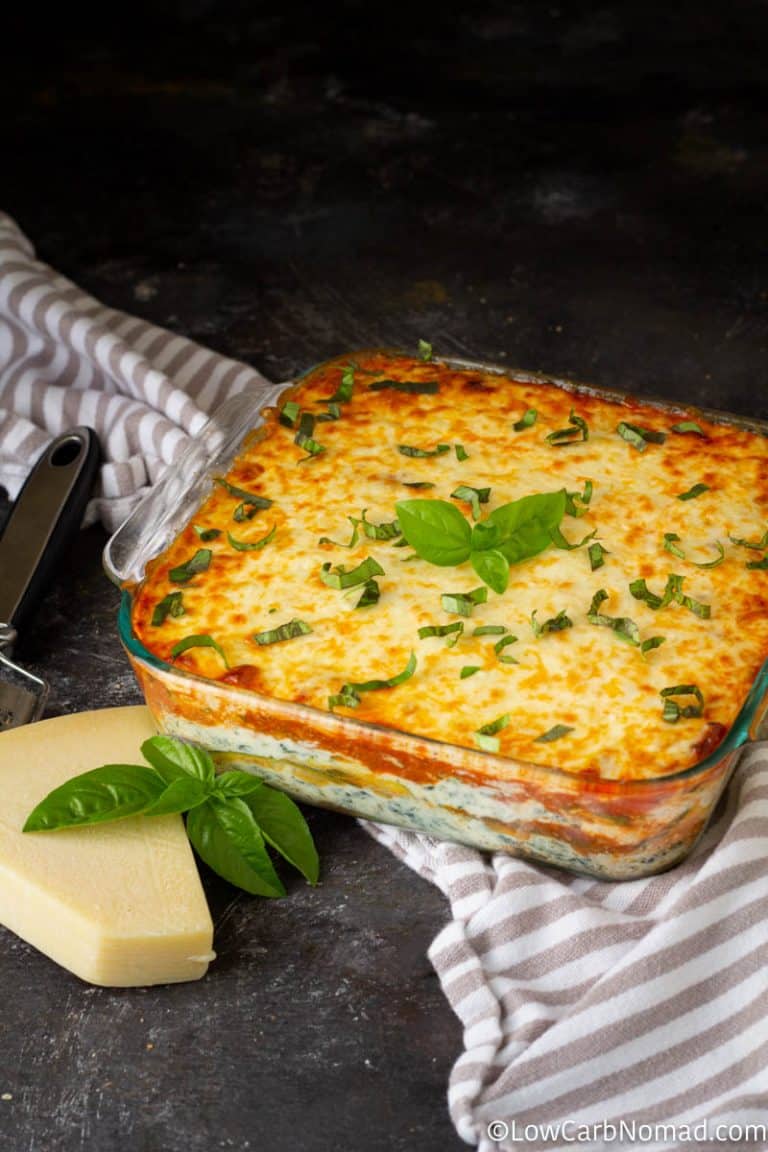 The BEST Zucchini Lasagna Recipe • Low Carb Nomad