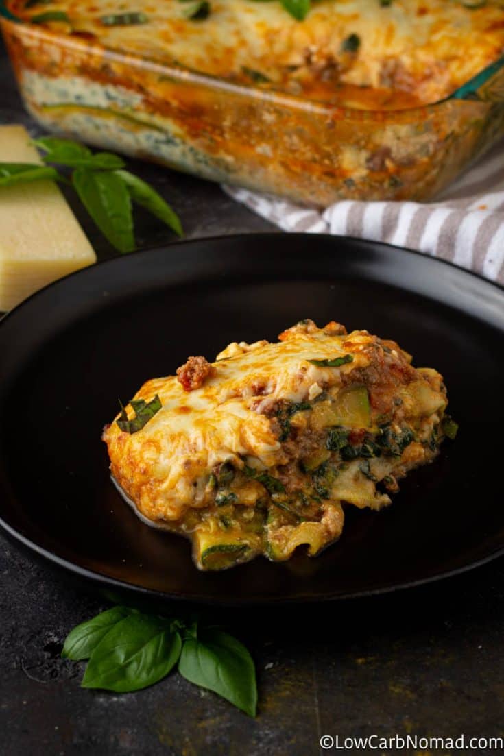 The BEST Zucchini Lasagna Recipe • Low Carb Nomad