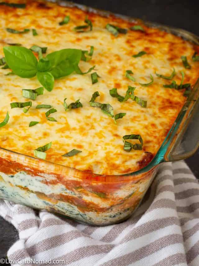 Keto Zucchini Lasagna