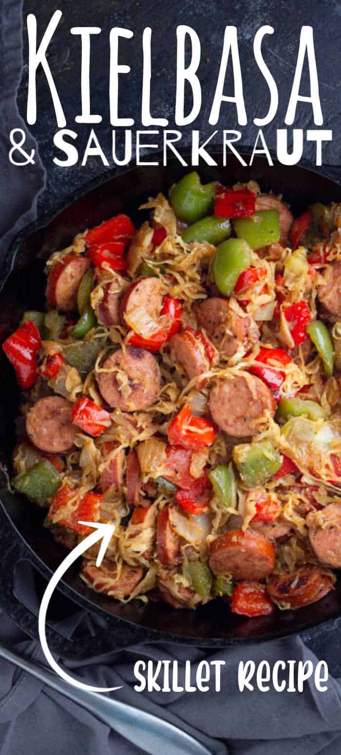 Kielbasa and Sauerkraut Skillet Recipe • Low Carb Nomad