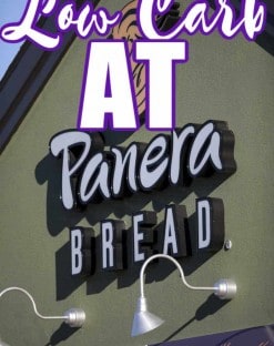 Low Carb at Panera Bread