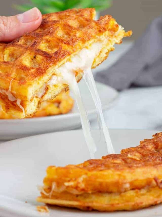 Grilled Cheese Chaffle Recipe • Low Carb Nomad