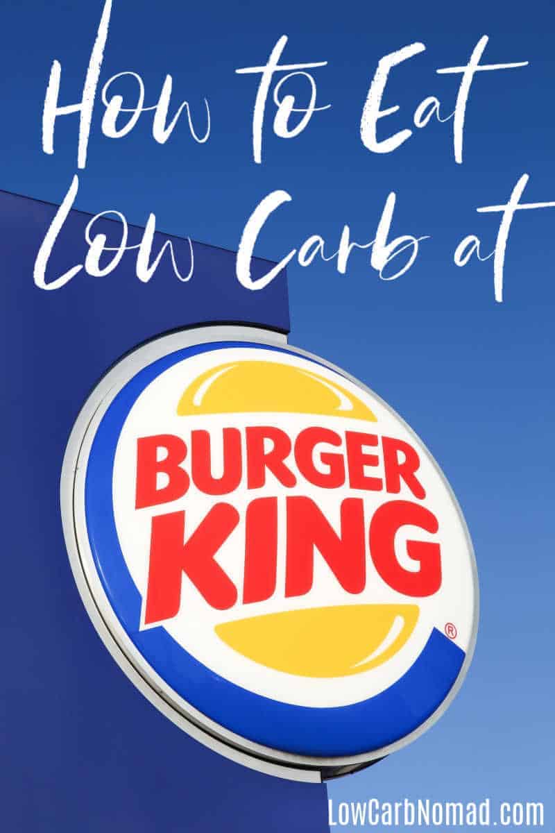 Looking for a way to eat low carb at Burger King? Burger King has several low carb and keto options that you will have no problem staying on track