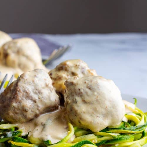 Low Carb Keto Swedish Meatballs • Low Carb Nomad
