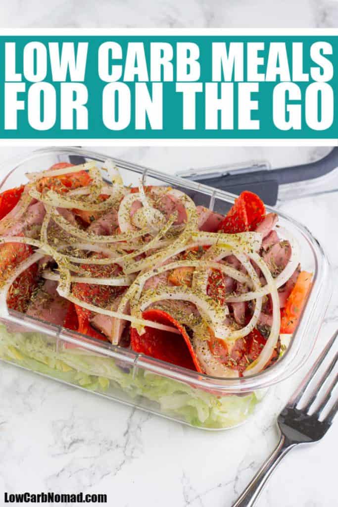 Low Carb Meals on the Go
