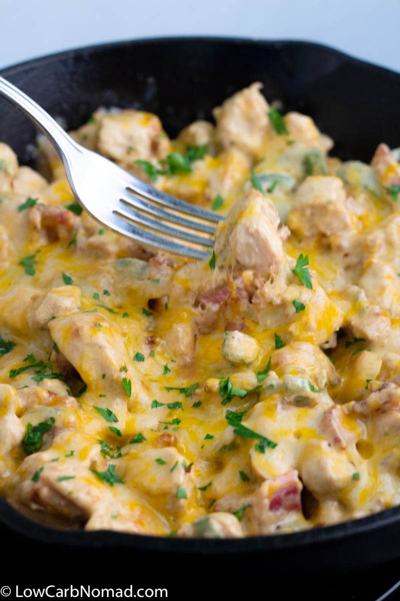 Jalapeno Popper Chicken Skillet 