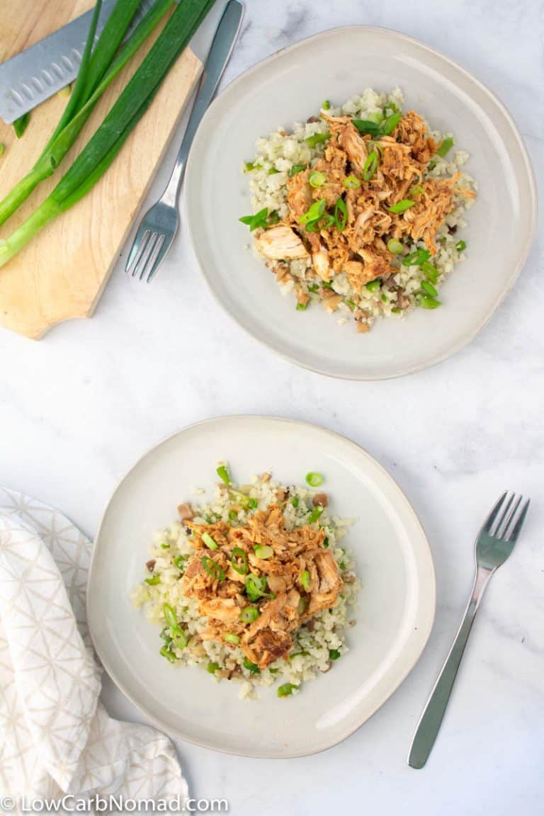 Slow Cooker Garlic Ginger Chicken • Low Carb Nomad