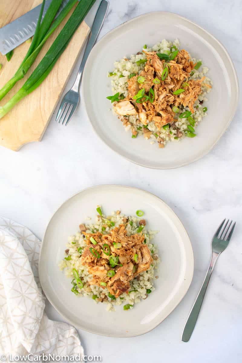 Low Carb Garlic Ginger Chicken