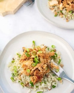 Slow Cooker Low Carb Garlic Ginger Chicken