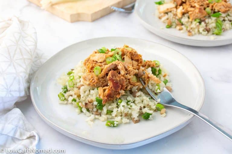 Slow Cooker Garlic Ginger Chicken • Low Carb Nomad