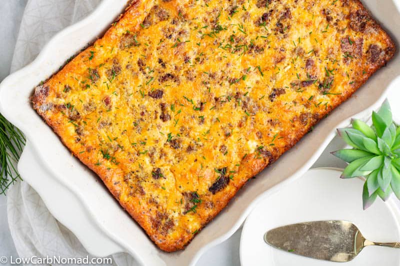 easy keto breakfast casserole