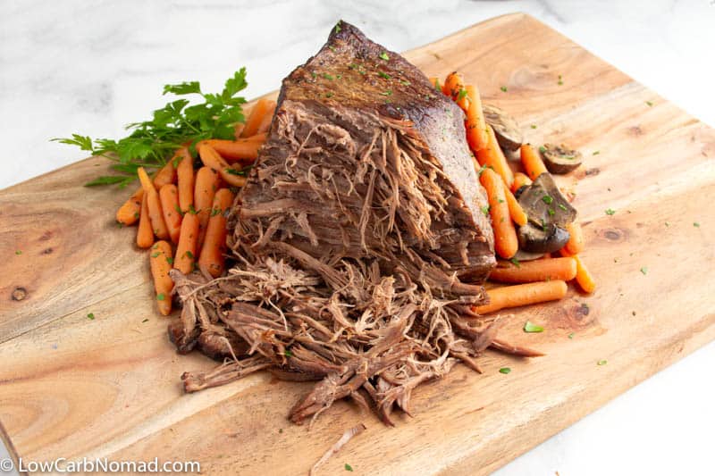 Juicy Pot roast right out of the cooker