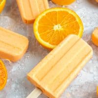 Orange Creamsicle Keto Popsicle Recipe