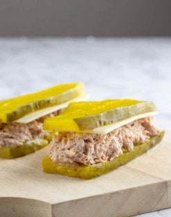 Pickle Tuna Sandwich