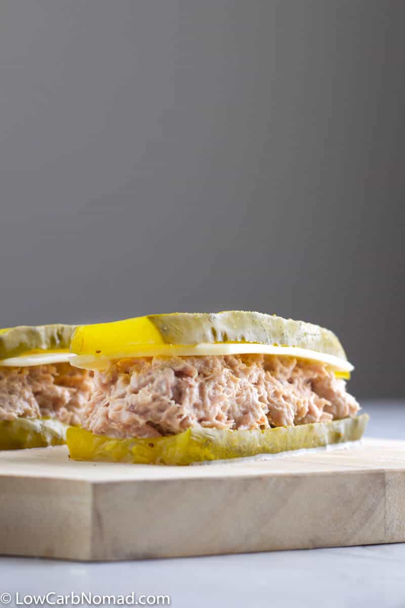 Pickle Tuna Sandwich