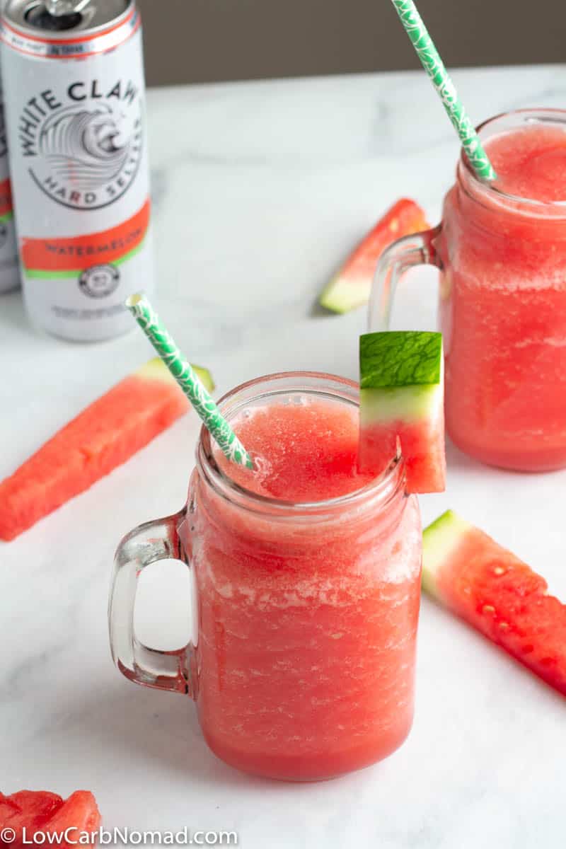 Watermelon White Claw Slushie6 • Low Carb Nomad