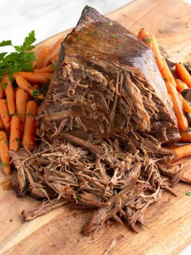 Low Carb Pot Roast in the Instant Pot • Low Carb Nomad