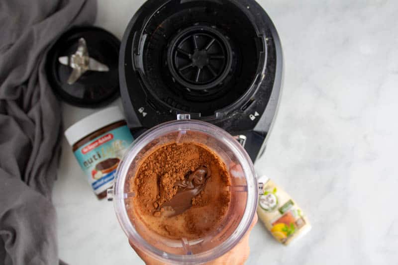 Chocolate Hazelnut Keto Milkshake recipe