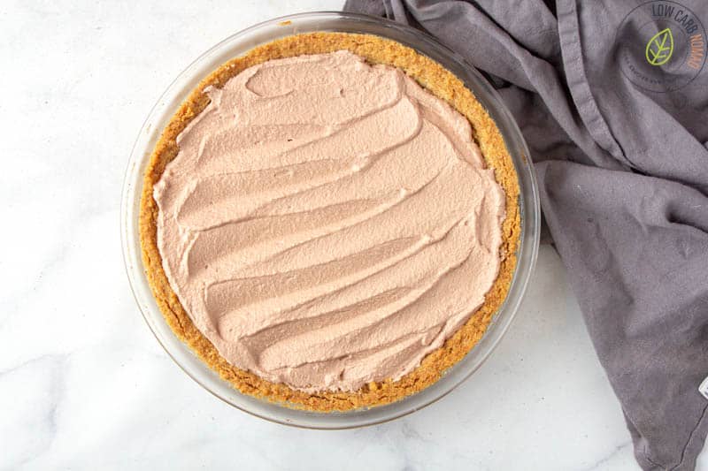 Chocolate Mousse in a pie crust