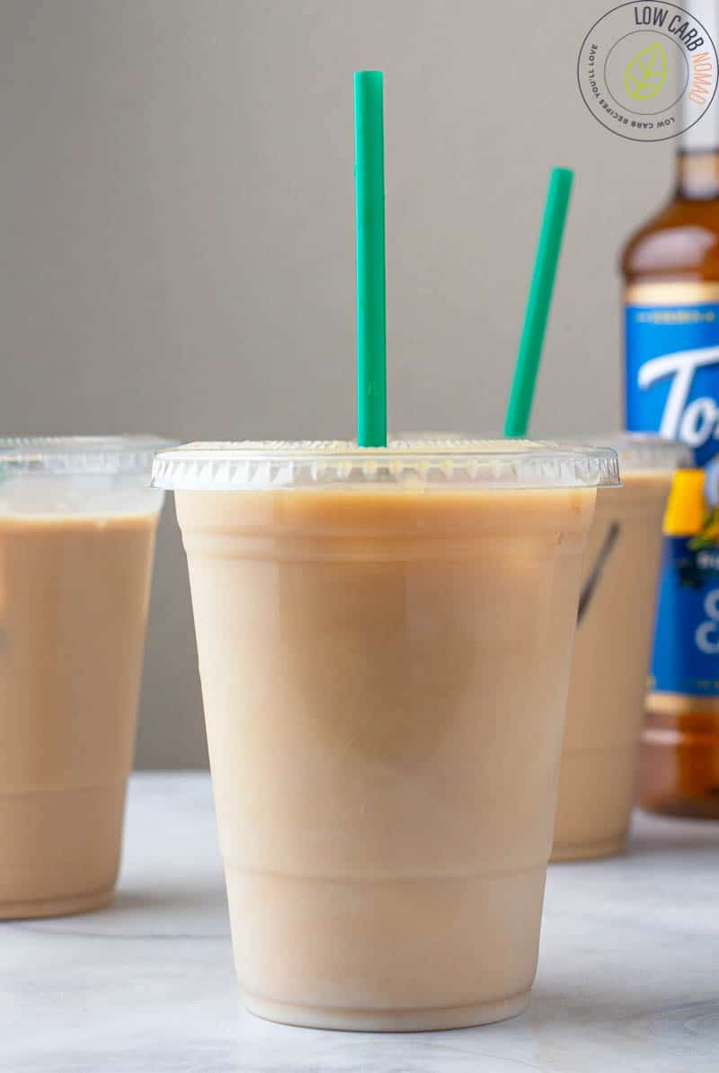 Keto Iced Caramel Macchiato