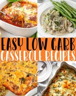 LOW CARB CASSEROLE RECIPE