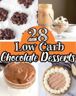 Low Carb Chocolate Desserts
