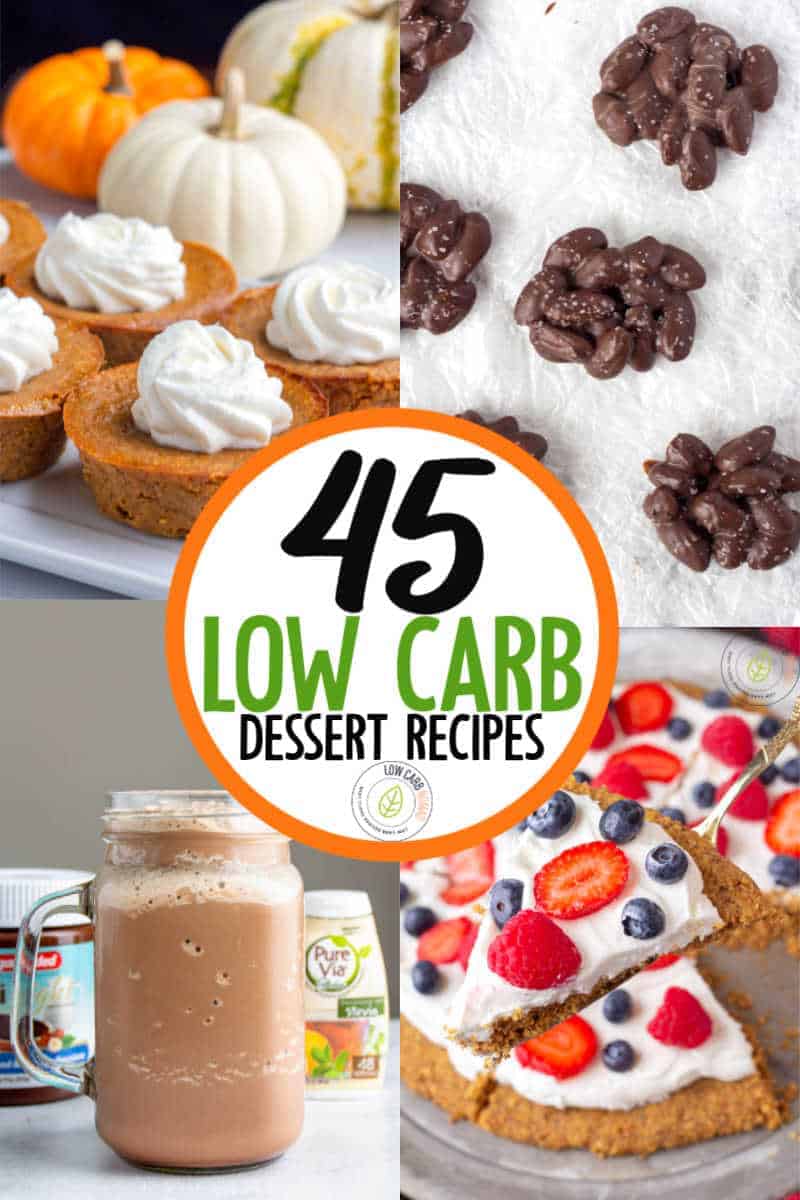 low carb dsessert recipes