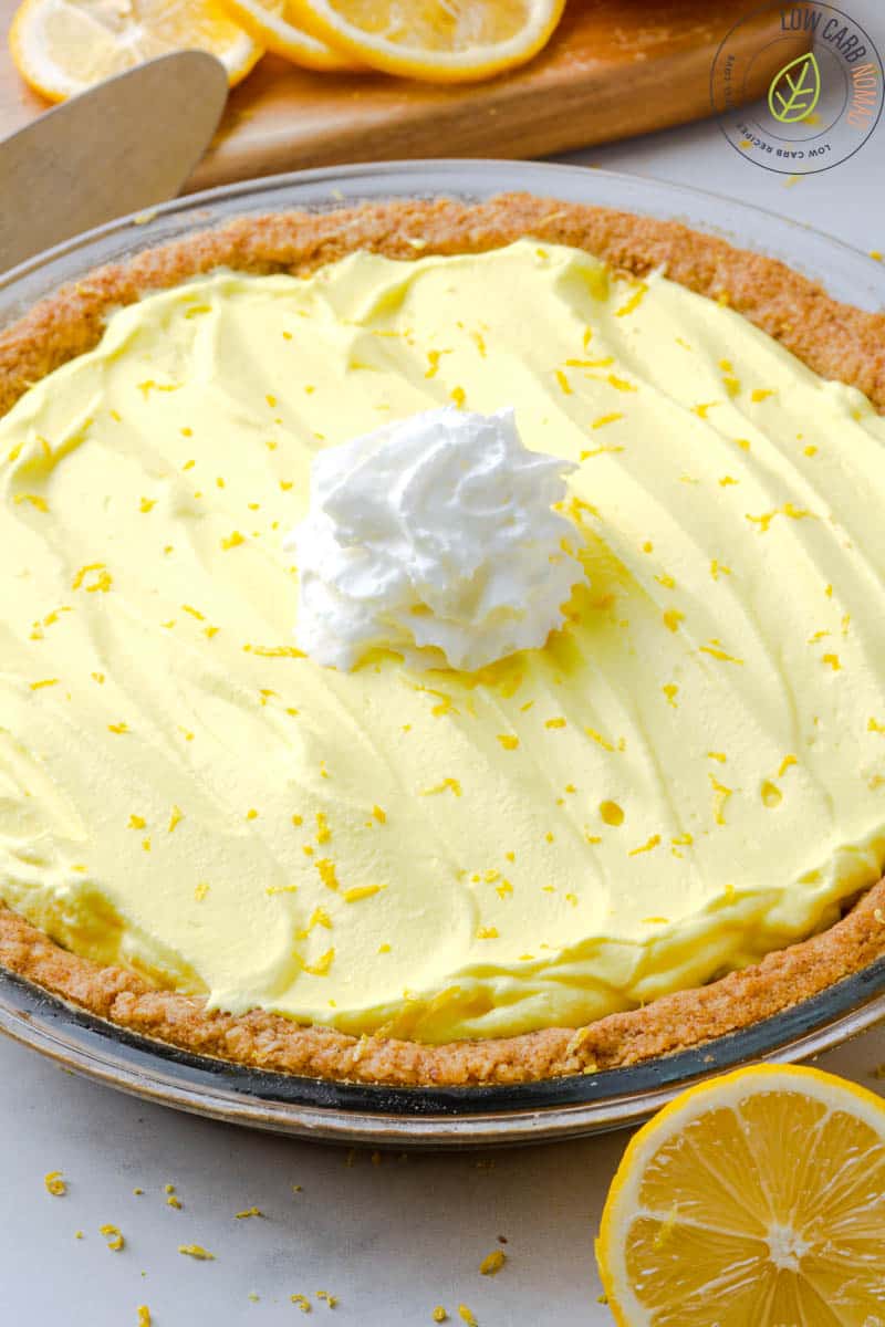 lemon mousse pie