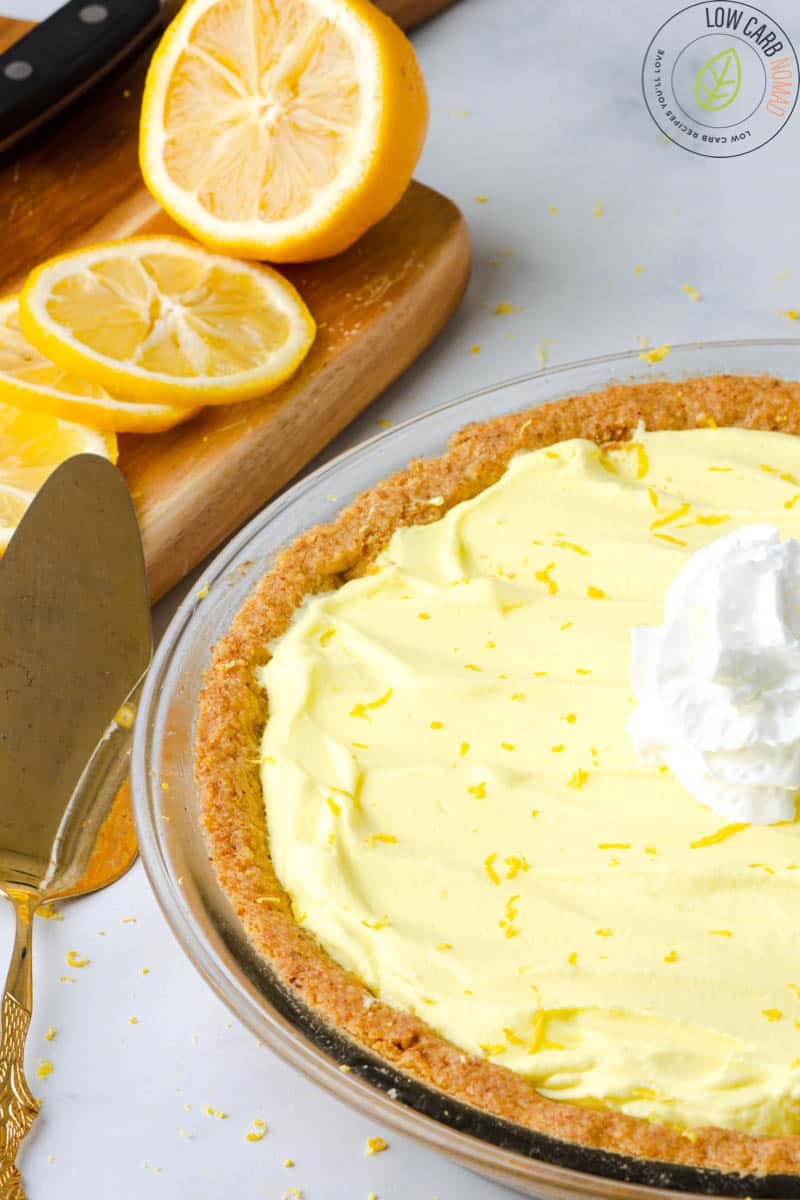 Keto Lemon pie