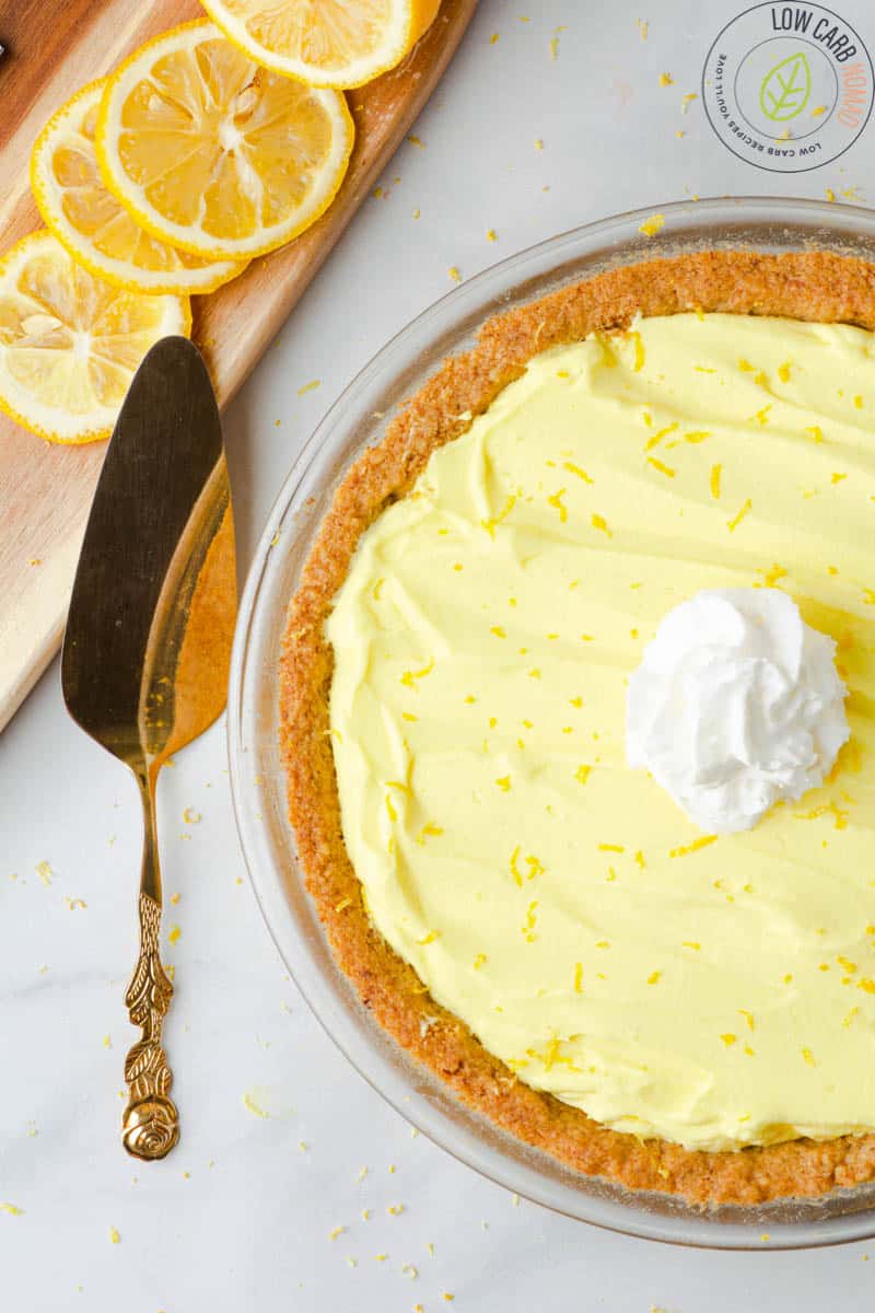 Keto Lemon pie