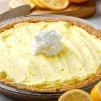 Keto Lemon pie