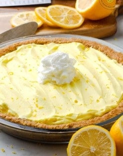 Keto Lemon pie