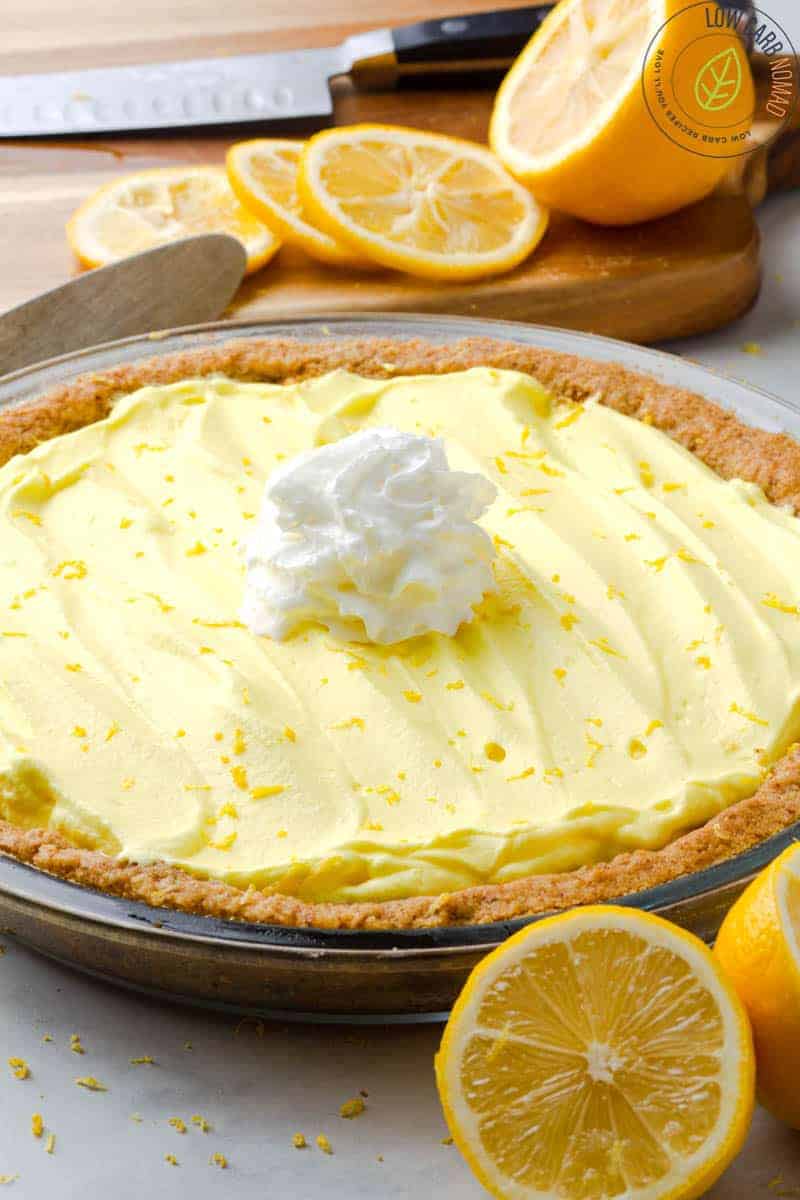 Keto Lemon pie