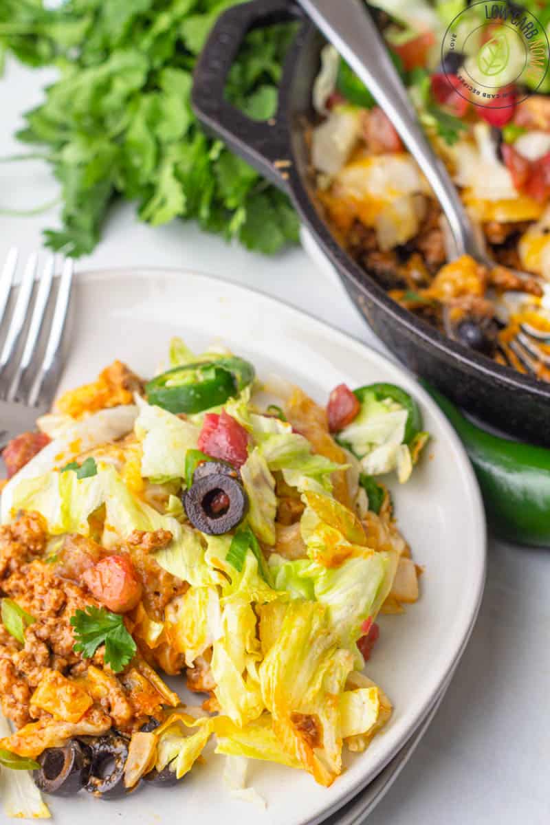 Cheesy Mexican Taco Skillet