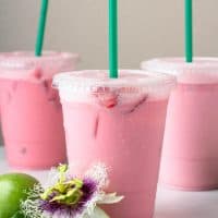 Passion Fruit Iced Tea - Keto Copy Cat Starbucks Legally Blonde drink