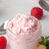 Low Carb Strawberry Mousse