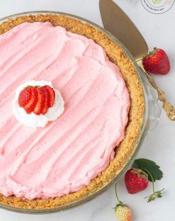 keto strawberry pie