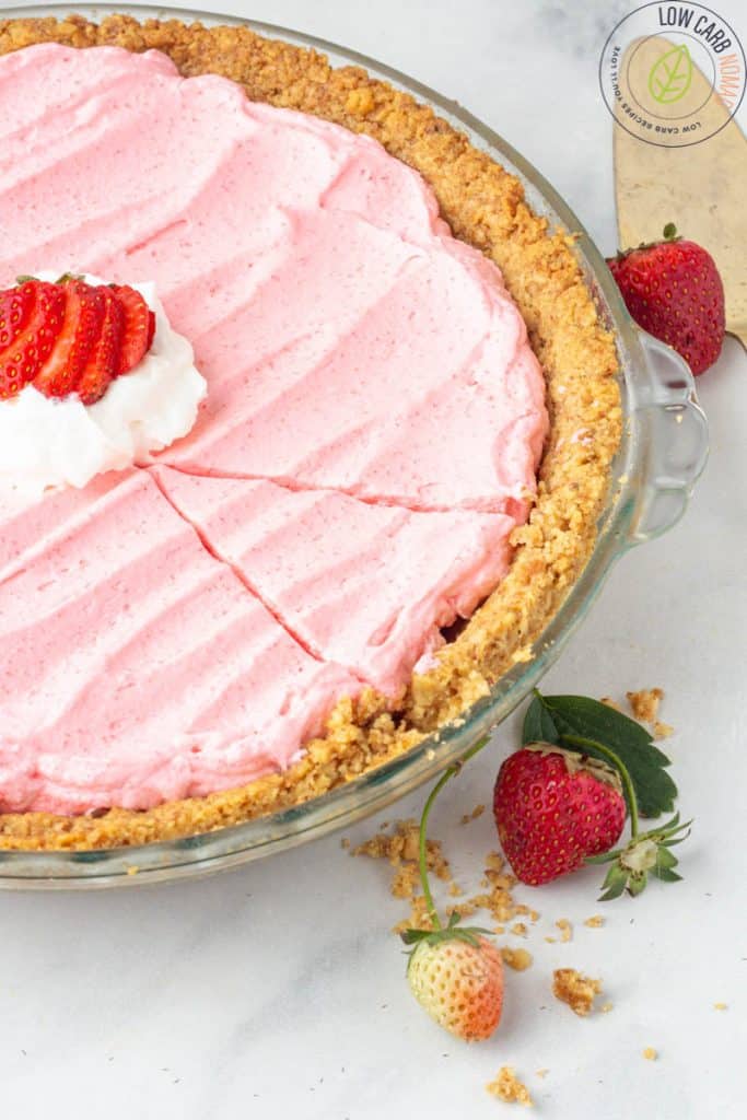 keto strawberry pie