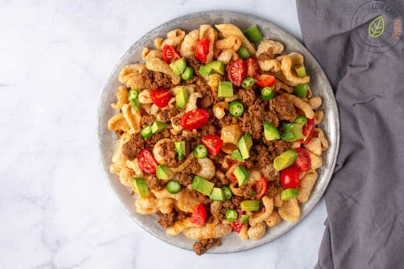 Easy Keto Nachos with Pork Rinds