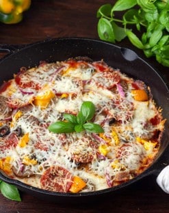 Keto Crustless Pizza